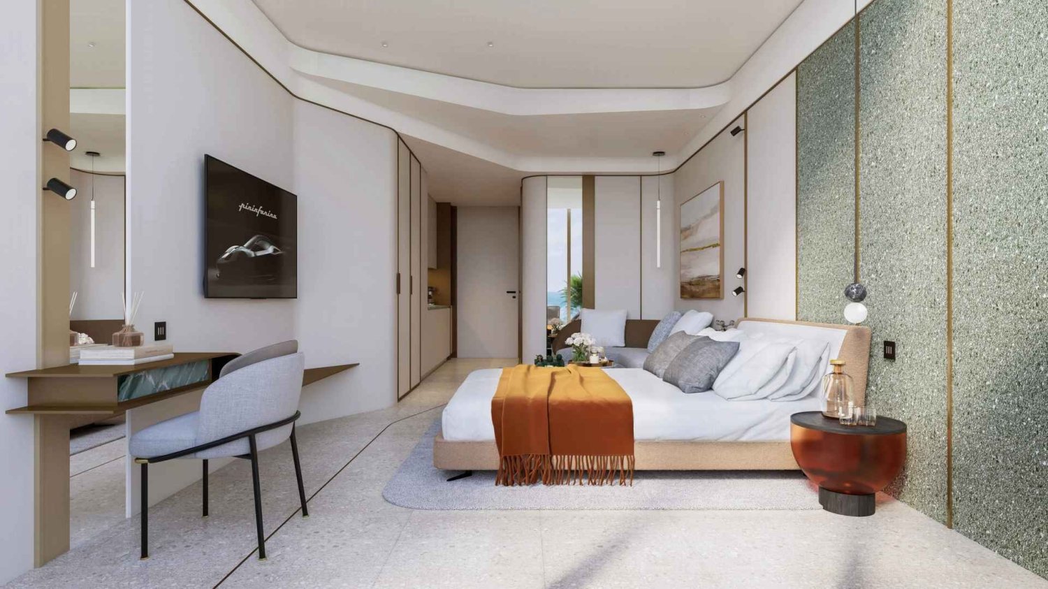 1 Schlafzimmer Wohnung in Palazzo Tissoli, Al Marjan Island, UAE, Nr. 117740