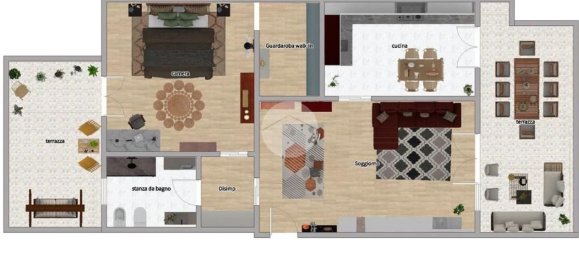 2 غرف نوم شقة في Milan, Italy رقم 370098 38