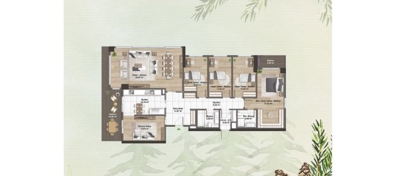 3-salle Appartement à Kâğıthane, Turkey No. 21983 21