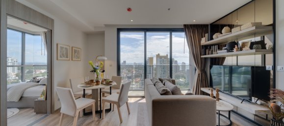 Квартира с 2 спальнями в Andromeda Condominium, Паттайя, Таиланд № 31871 12