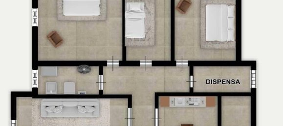 7غرفة شقة في Oschiri, Italy رقم 103225 34