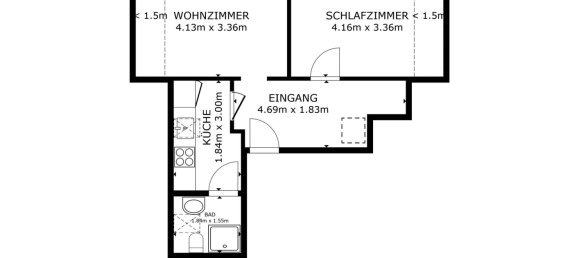 Apartamento de 1 dormitorio en Esslingen, Germany No. 258458 12