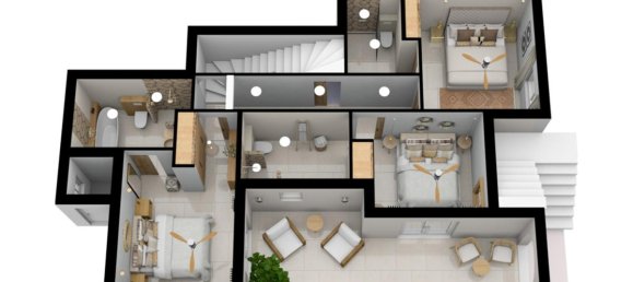 5 غرف نوم فيلا في Javea, Spain رقم 7531 7