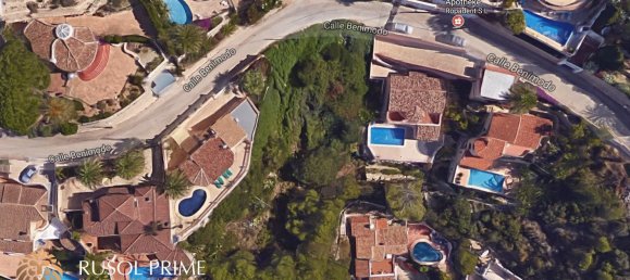 قطعة أرض في Moraira, Spain 800متر مربع رقم 1525 3