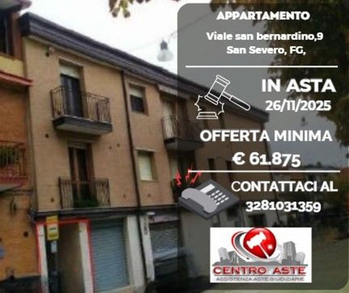 6 rooms Apartment in San Severo, Italy No. 270062