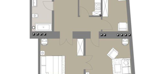 3-salle Appartement à Meidling, Austria No. 155520 14