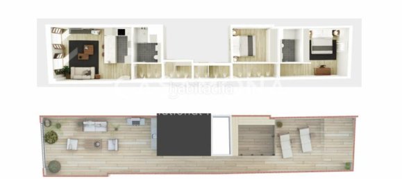 2 Schlafzimmer Penthouse in Ciutat Vella, Spain, Nr. 78967 25