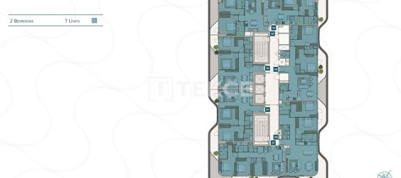 Apartamento de 2 dormitorios en Dubai, UAE No. 107871 25