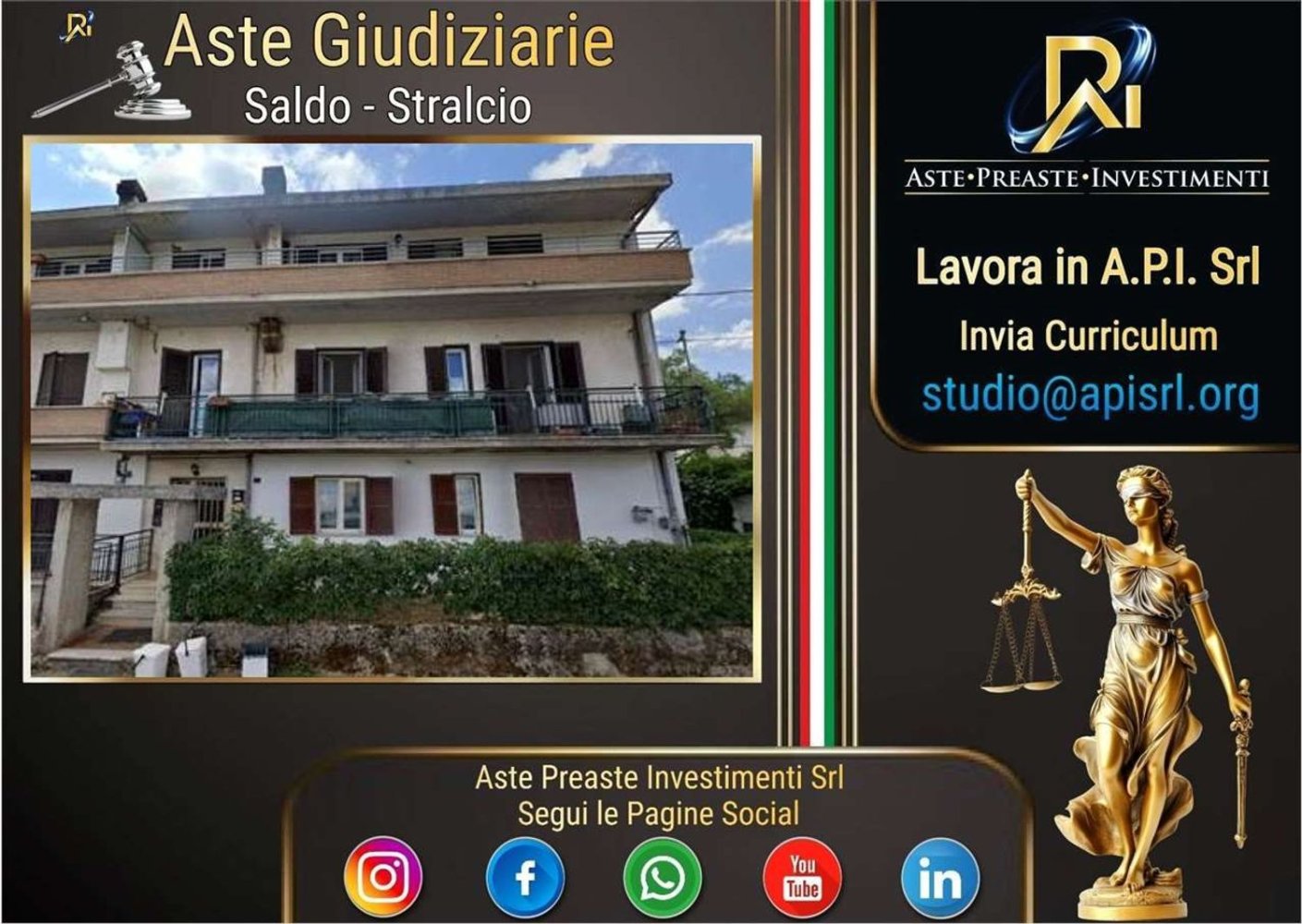 4غرفة شقة في Avezzano, Italy رقم 185429