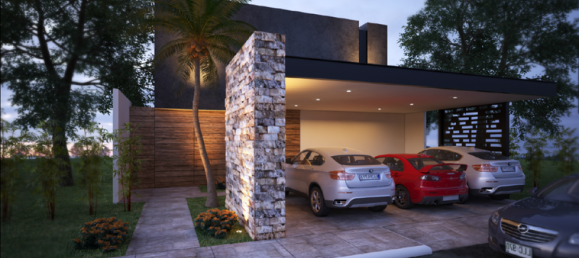 Casa de 3 dormitorios en Mérida, Mexico No. 45579 2