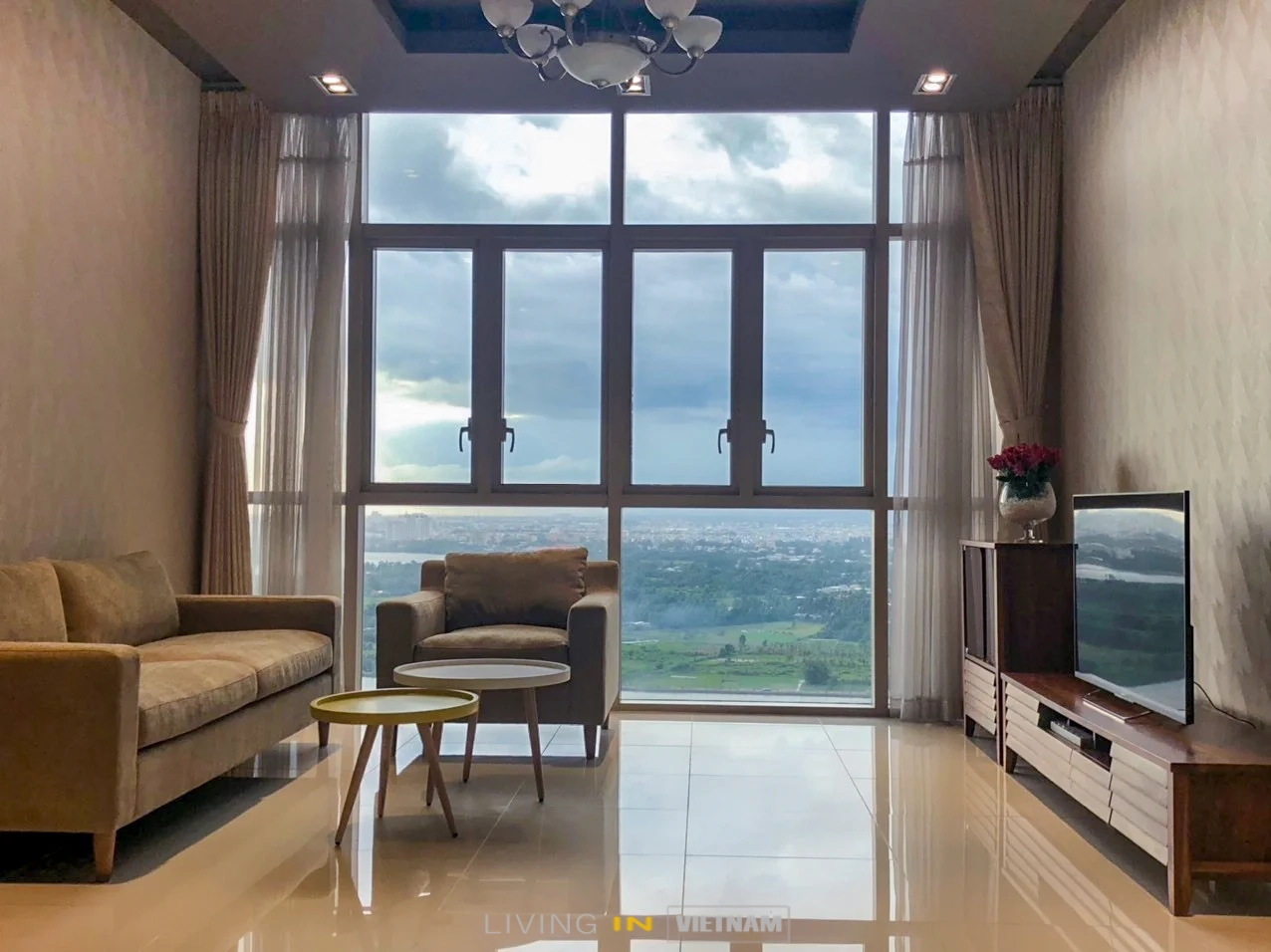 3 dormitorios apartamento en alquiler en Thu Duc, Ho Chi Minh, Vietnam № 74935