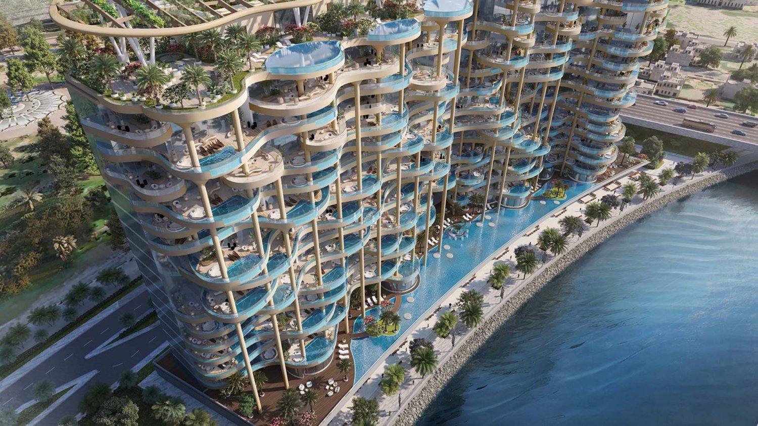 Пентхаус с 6 спальнями в Дубай, ОАЭ № 104649