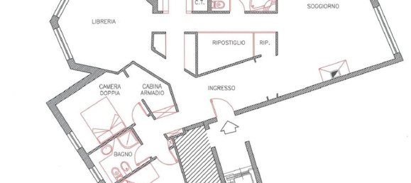 Квартира с 4 комнатами в Бусто Арсицио, Италия № 130154 43