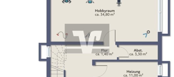 4 rooms House in Rhein-Neckar-Kreis, Germany No. 313573 16