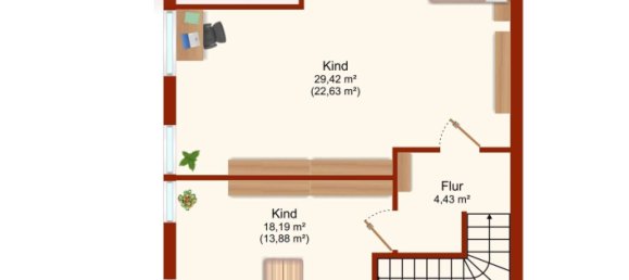 5غرفة منزل ذو طابقين في Stade, Germany رقم 151080 5